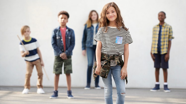 The header image shows a group of kids in back-to-school clothing.