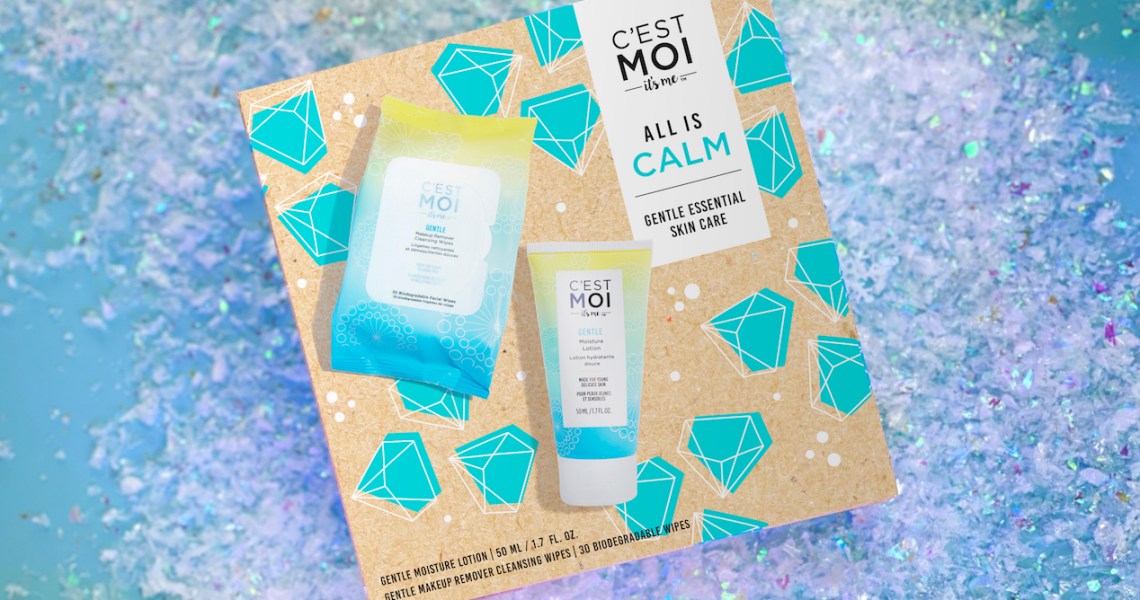 C'est Moi 'All Is Calm' holiday skin-care gift set.