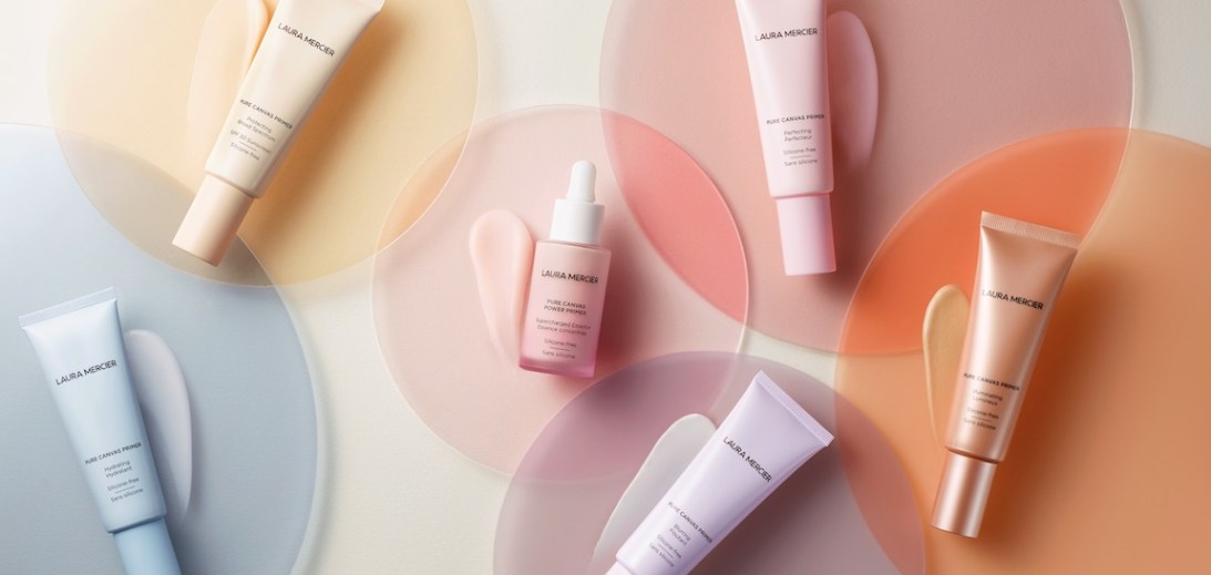 The header image shows Laura Mercier products.
