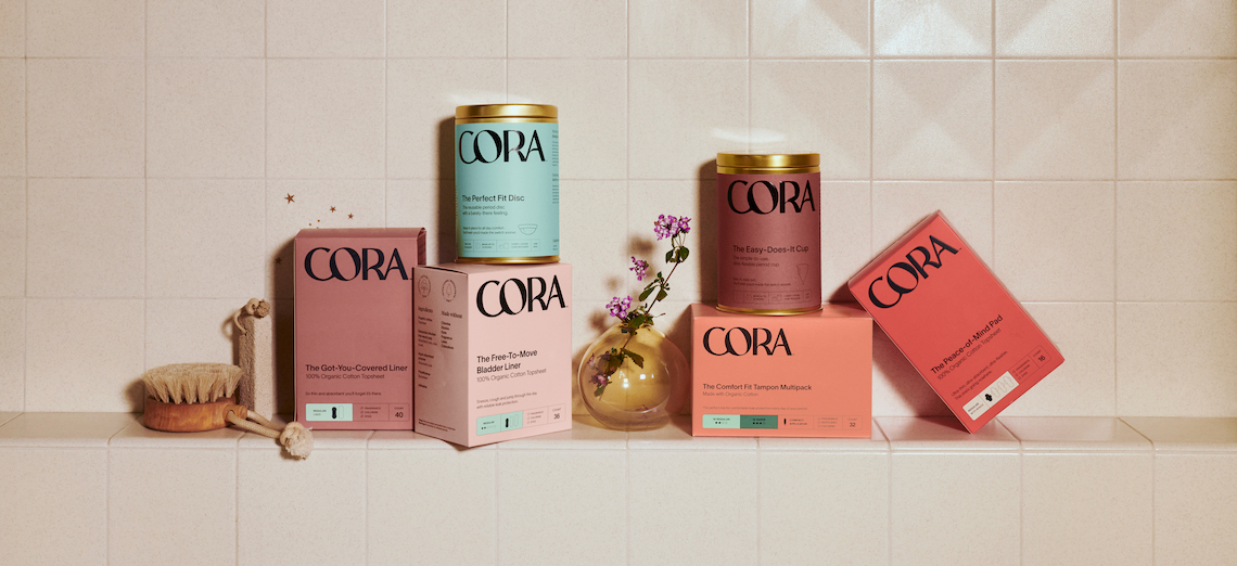 Cora branding