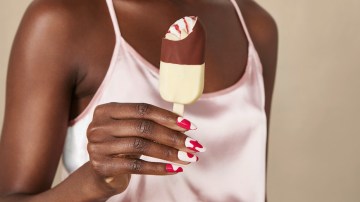 Magnum ice cream x Nails.INC Chocolate Duet