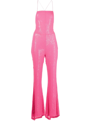 Sequin-Embellished Jumpsuit