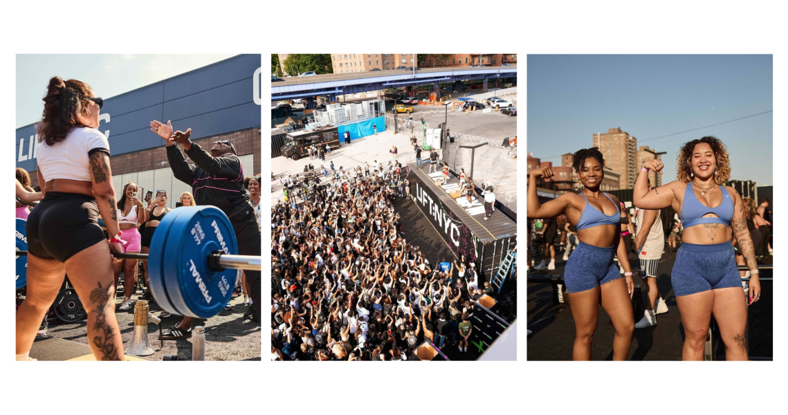 Gymshark LIFT NYC event