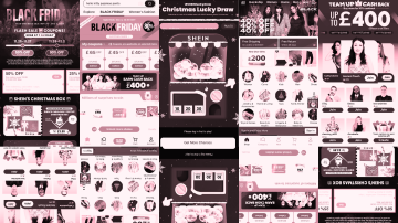 Black friday fast fashion dark patterns