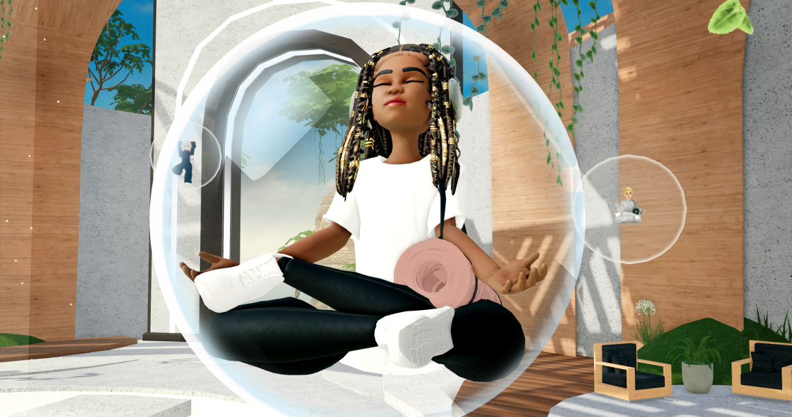 Alo sanctuary Roblox gen z meditation